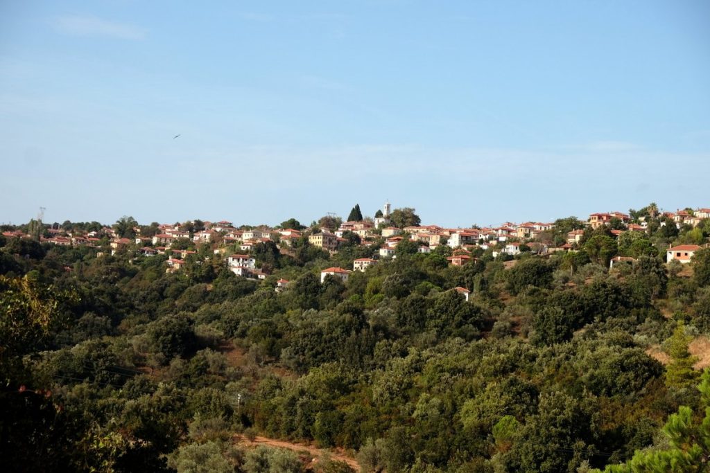 Wandern im Pilion, Bergdorf Lafkos