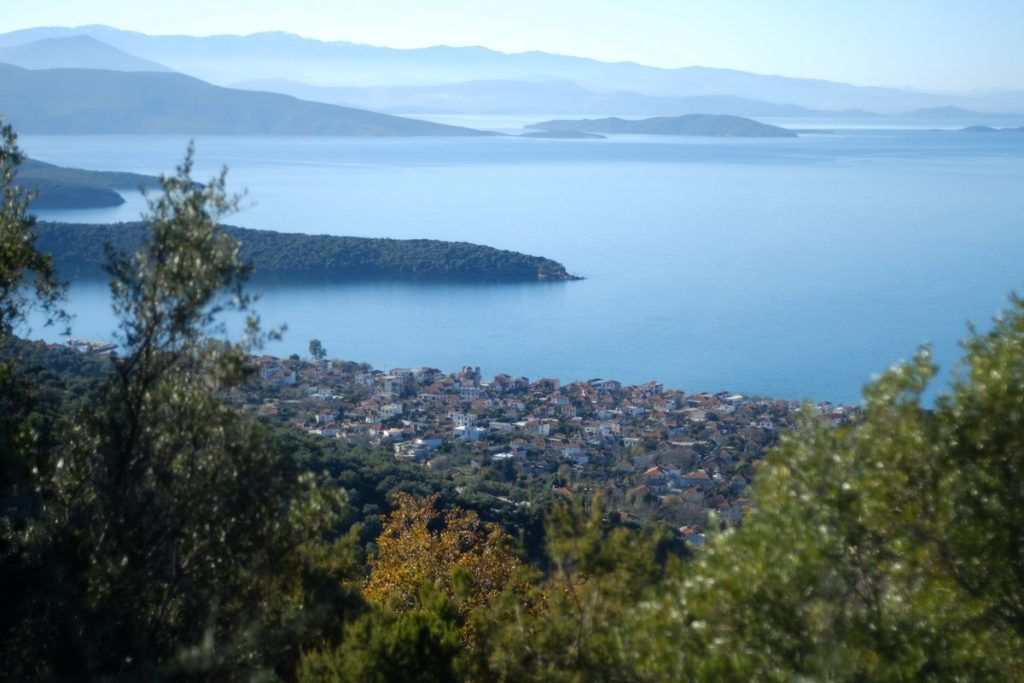 View to Milina. Just a food step away from the house you could enjoy great views to the seaside. Experience a great holiday cottag in the south of Pelion.