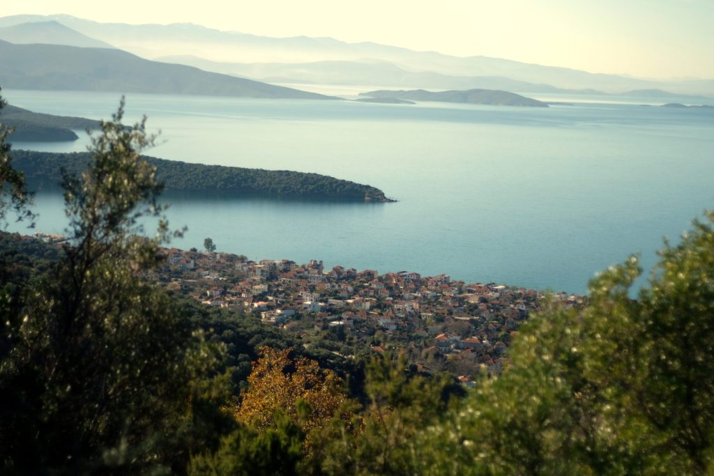 Wandern im Pilion. Kalderimi von Lafkos  nach Milina